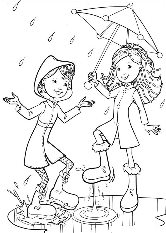 Groovy Girl Coloring Pages - Kidsuki
